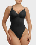 Women's Zipper Front Seamless Bodysuit Shaper Fajas Colombianas Corsets Compression Stretchy Swimsuits Sexy Triangle Shapewear